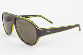 Lacoste Brown Green / Brown Sunglasses L644S 210 59mm - $66.03