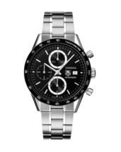 Tag Heuer Carrera 41mm Black Dial Men&#39;s Watch CV2010.BA0794  - £1,967.29 GBP