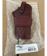 TAGUA ELITE TEXAS WESTERN HOLSTER FULL SIZE CHESTNUT, FITS MOST 1911S  NOS - $663.42 MXN