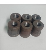 ( Lot of 6 ) Ward 1/4&quot; pipe Coupling Iron  NOS - $17.96 CAD