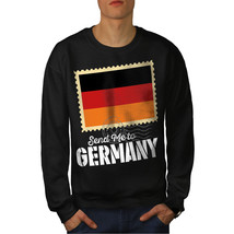 Wellcoda Germany Trip Flag Mens Sweatshirt, World Casual Pullover Jumper - £24.11 GBP+