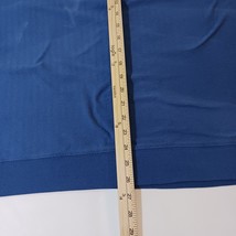 Haband Quarter Button Men's Blue Collar Shirt Long Sleeve Sz XL Made In Mongolia image 15