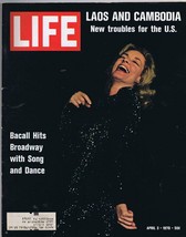 ORIGINAL Vintage Life Magazine April 3 1970 Lauren Bacall - £15.63 GBP