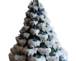 Vintage Ceramic Mold Green Frosted Christmas Tree TOP ONLY Glazed Potter... - £139.88 GBP