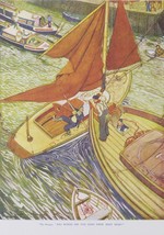 Punch Cartoon Art - The Bargee (Boats) - Arthur Watts (1931) - Framed Picture -  - £25.97 GBP