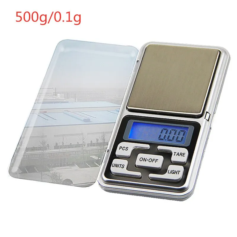 Mini Digital Pocket Scale 100/200/300/500g 0.01g/0.1g High Accuracy Backlight G  - £168.44 GBP