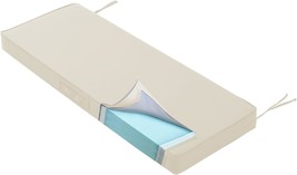 Outdoor Bench Cushion 3.5Inches Memory Foam Waterproof Patio, 42 X 18 In... - $52.97