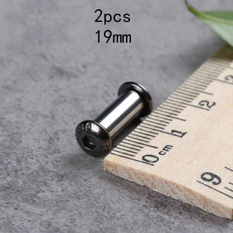 2pcs High Quality Knives Screw Rivet Tools For DIY tools material   Handle Plate - £130.83 GBP