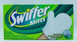Swiffer Mitts Disposable Hand Dusting Gloves Duster 14 Ct New Sealed Free Ship - $34.99