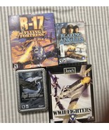 Vintage Flight Simulator PC Games 2004 B-17 WWII Fighters Blazing Angels - $562.42 MXN