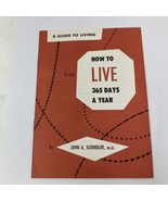 How to live 365 days a year guide 1956 GM Staff Brochure booklet pamphle... - £14.60 GBP