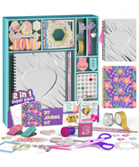 2-Pack DIY Journal Kit for Girls -Christmas Birthday Gifts for Girls 8 9... - $788.34 MXN