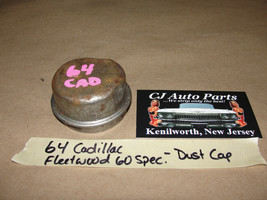 OEM 1964 64 Cadillac Fleetwood 60 SPECIAL DUST GREASE CAP HUB COVER - £19.82 GBP