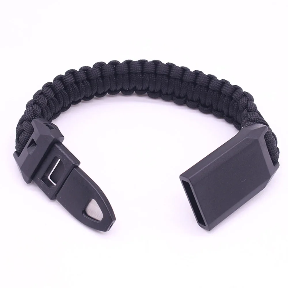 Sporting Multi-Function Steel A Outdoor Survival Bracelets For Men Women Braided - £23.90 GBP