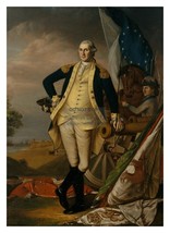President George Washington Painting 5X7 Photograph Reprint - £6.64 GBP