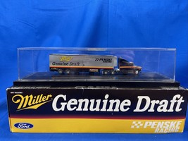 Rusty Wallace Miller Genuine Draft 1995 Limited Ed 1/3000 Race Car Transporter - £33.78 GBP