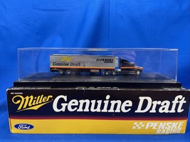 Rusty Wallace Miller Genuine Draft 1995 Limited Ed 1/3000 Race Car Transporter - £34.24 GBP