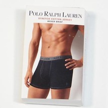 Ralph Lauren Black Stretch Cotton Jersey Boxer Brief Underwear Mens New ... - £23.83 GBP