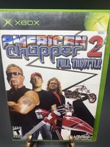 American Chopper 2 Full Throttle Microsoft Xbox 2005 Complete  - £8.75 GBP