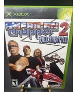 American Chopper 2 Full Throttle Microsoft Xbox 2005 Complete  - £8.62 GBP