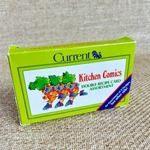 Vintage 1982 Current Kitchen Comics Double Recipe Cards Complete Set Humor - $23.76