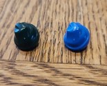Lot of 2 LEGO Pirate Hats: Blue and Green - $2.37