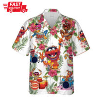 Hot! Animal The Muppet All Over Print 3D Hawaiian Shirt Full Size S-5XL - £8.20 GBP+