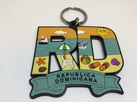 Dominican Republic Souvenir Keyring Keychain Porte-Clés Republique Dominicaine - £6.11 GBP