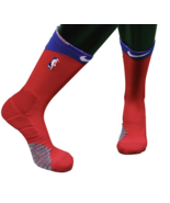New Nike NBA Authentics Team Issue Detroit Pistons Basketball Socks Red ... - $555.84 MXN