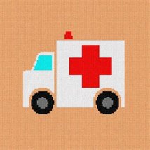 Pointseller Ambulance Needlepoint Kit - $50.00+