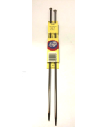 Boye Wrights 14&quot; 6328 Aluminum Vintage #7 Knitting Needles 4.5 mm In Cop... - $6.79 CAD