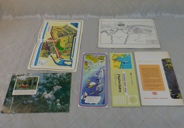 American Travel Brochure Lot Padre Island TX Hawaii Coulee Florida Vintage 1970s - $26.11