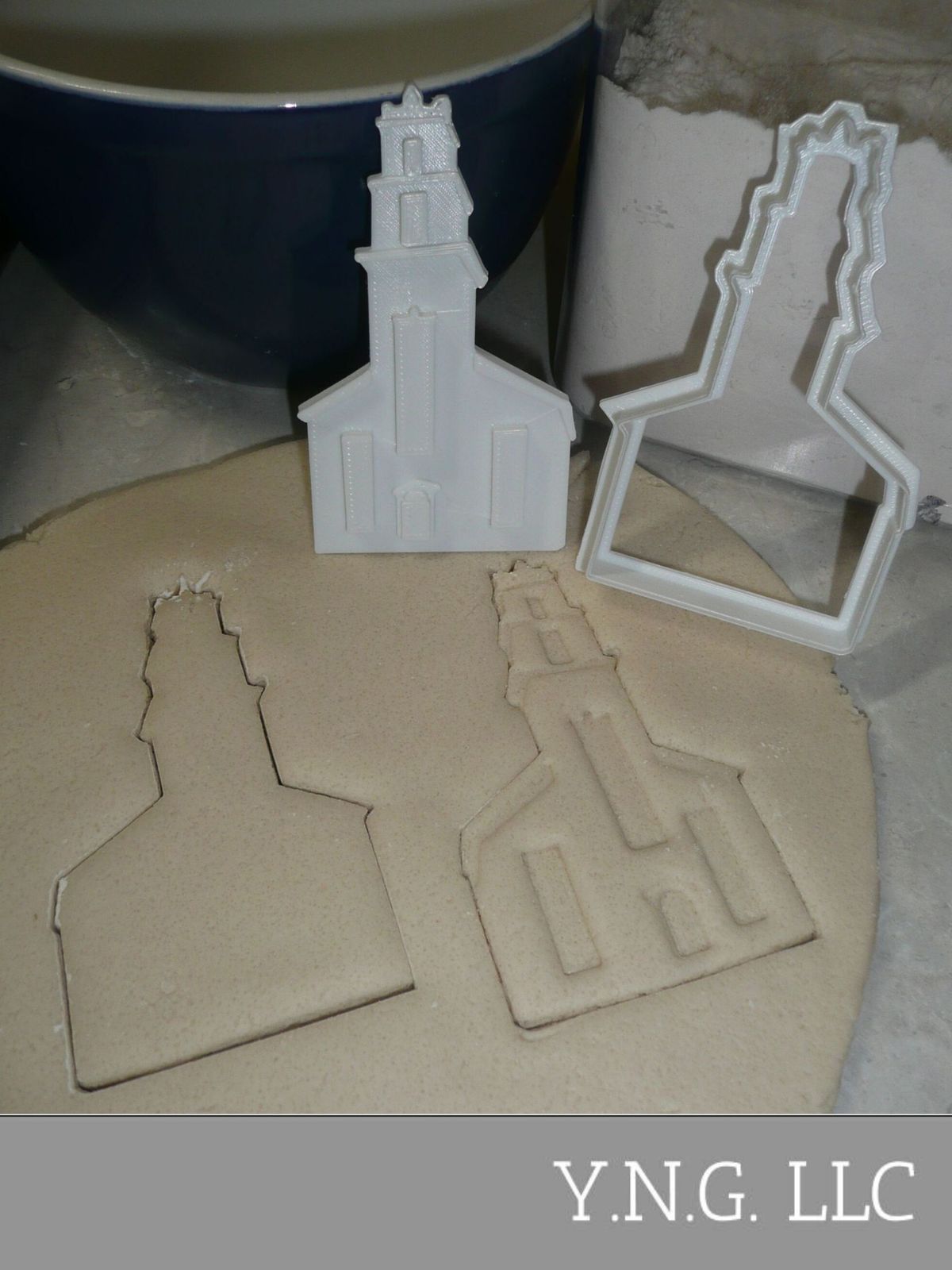 Church Outline and Stamp Embosser 2 Piece Cookie Cutter USA PR2170 Item image 2