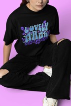 Lovely Mama, Mother&#39;s Day, purple colors, Design, premium, comfort T-shirt - £26.61 GBP+