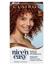 Clairol Natural Looking Nice &#39;n Easy Permanent Hair Color 5R Medium Auburn - £11.95 GBP