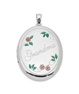 Sterling Silver &quot;Grandma&quot; Locket - €145,86 EUR