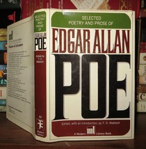 Edgar Allan Poe Selected Poetry And Prose Of Edgar Allan Poe Modern Library Edi - £37.78 GBP