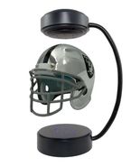 Las Vegas Raiders Hover Helmet Mini Chrome Rotates LED-Lit NFL Night Light - $152.75 CAD