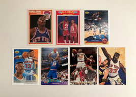 Set of 7 Patrick Ewing New York Knicks Basketball Cards - £5.92 GBP