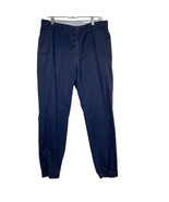 massimo dutti Mens Size 31 slim fit cuffed ankle Blue Chinos pants - £15.57 GBP