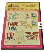 Amazing Designs Patriotic And Bright Embroidery Designs CD, ADC-231 - $18.95