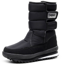 snow boots men shoes men boots leather winter shoes men winter boots thi... - £40.67 GBP