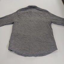 Faherty RN#140476 Shirt Men's Gray Cotton Button-Up Shirt Pockets Size Medium  image 14