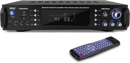 Pyle 4-Channel Bluetooth Home Power Amplifier – 2000 Watt Audio Stereo Receiver - $196.98