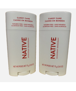 (2) Native Deodorant - Paraben Free Aluminum Free Candy Cane Full Size 2... - $55.56 CAD