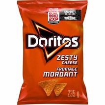 10 Bags Doritos Zesty Cheese Tortilla Chips 235g each,From Canada, Free Shipping - $65.79