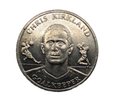 Official England soccer Squad 2004 medal,  Chris Kirkland ~ coin, token - £3.91 GBP