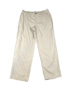 Columbia Mens 34x30 Omni-Shield Light Khaki Flat Front Pants Pockets - £11.95 GBP