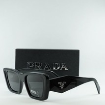 PRADA PR08YS 1AB5S0 Black/Grey 51-18-145 Sunglasses New Authentic - £184.89 GBP
