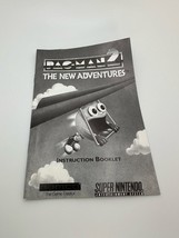 Pac-Man II Nintendo SNES Instruction Manual Booklet NB2 - $82.94 MXN